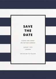 Stripe Suite (Save the Date) by kate spade new york
