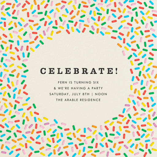 Sprinkles by The Indigo Bunting