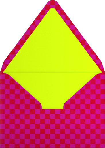 Neon Strike - Paperless Post Envelope