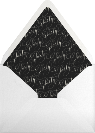 Let's Party Script - Bernard Maisner Envelope