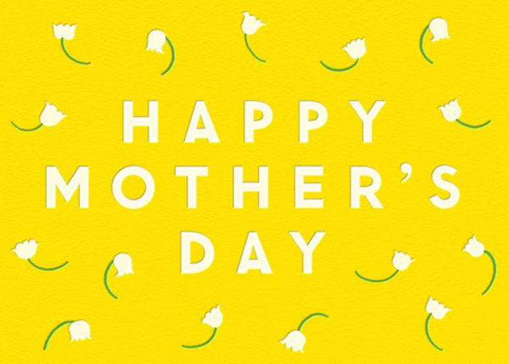 Spring Flowers - Mother's Day Card by The Indigo Bunting