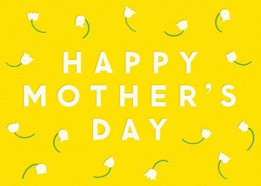 Spring Flowers - Mother's Day Card by The Indigo Bunting