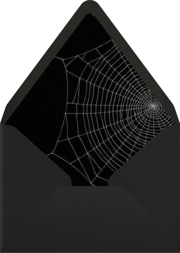 Spiders (Ivory) - Paperless Post Envelope