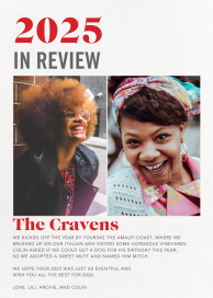 In Review - Greeting Card by Paperless Post