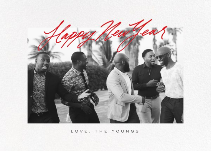 Inscribed - New Year's Card by Paperless Post