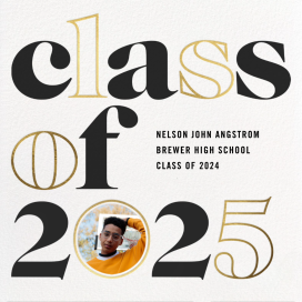 Head of the Class - Graduation Announcement by Paperless Post