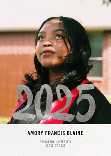 Person of the Year Photo - Graduation Announcement by Paperless Post