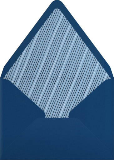 Golden String Lanterns - Paperless Post Envelope