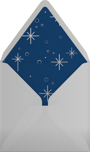 Celestial Snowflake - Paperless Post Envelope