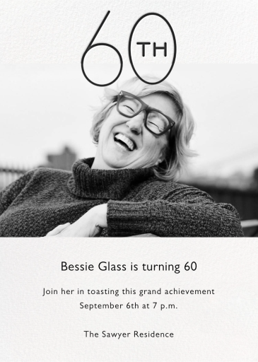 Decade Photo - Birthday Invitation by Paperless Post