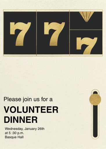 Winning Spin by Paperless Post