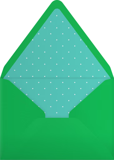 Slide Into Celebration - Mr. Boddington's Studio Envelope