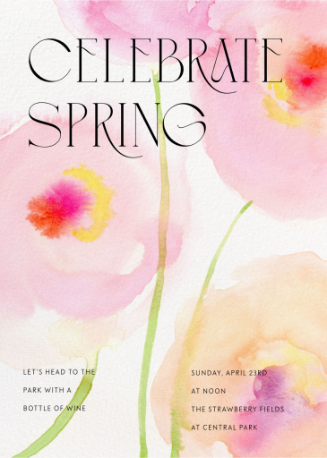 Brush Up - Party Invitation by Paperless Post