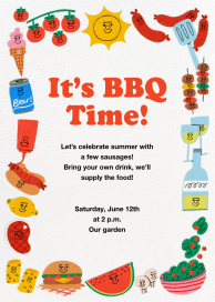 Friendly BBQ by Tess Smith-Roberts