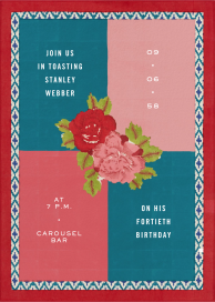 Porta - Birthday Invitation by Lisa Corti