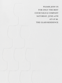 Wineglass Pyramid - Party Invitation by Paperless Post