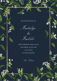 Valley Girls - Party Invitation by Oscar de la Renta