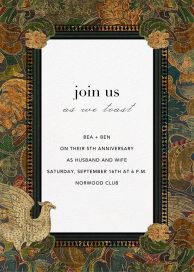 Gonzaga - 50th Anniversary Invitation by Cabana