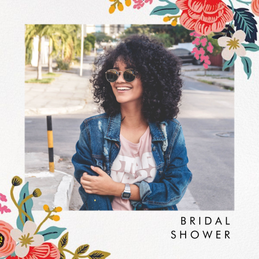 Birch Monarch (Square Photo) - Bridal Shower Invitation by Rifle Paper Co.