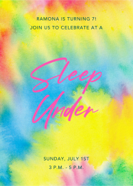 Colorful Tie-Dye by Paperless Post