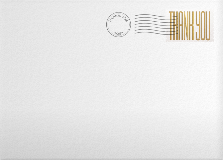 Placard - Paperless Post Envelope