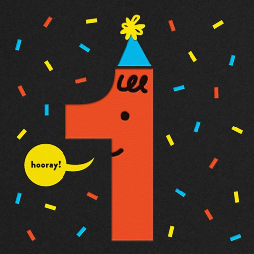 Birthday Faces - First Birthday Invitation by The Indigo Bunting