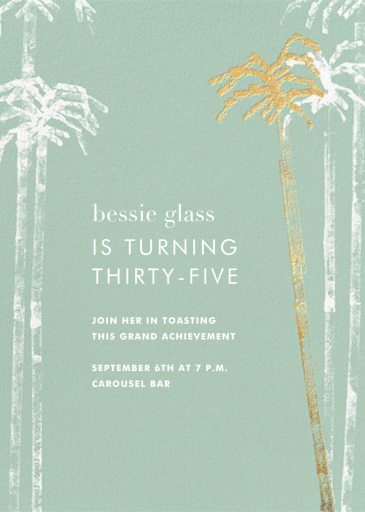 Baja - Birthday Invitation by Kelly Wearstler