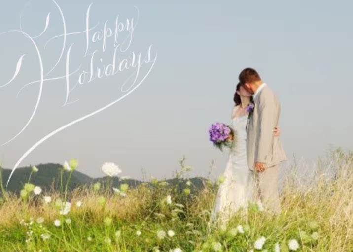Happy Holidays - Photo - Holiday Card by Bernard Maisner