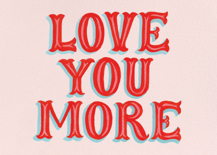 The Mostest - Love and Romance Card by 2021 Co.