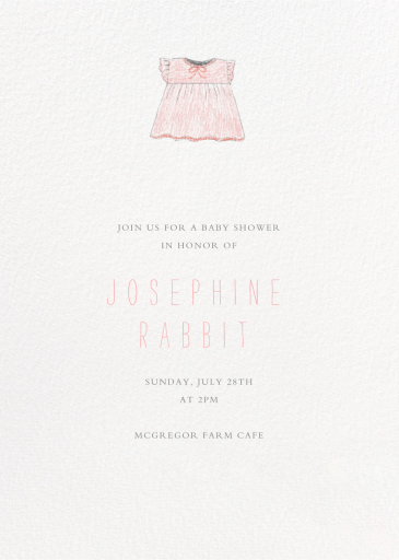 Baby Clothes - Baby Shower Invitation by Paperless Post