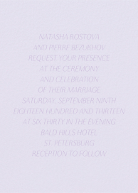 Insigne II - Wedding Invitation by Paperless Post