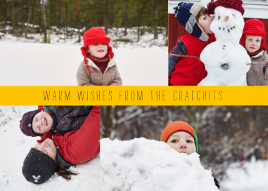 Four Photo Title Card - Holiday Card by Paperless Post