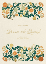 Pear Filigree - Party Invitation by Paperless Post