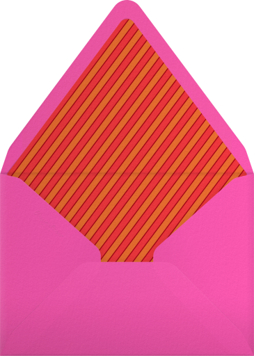 Doodle Arcade Birthday Invitation Envelope