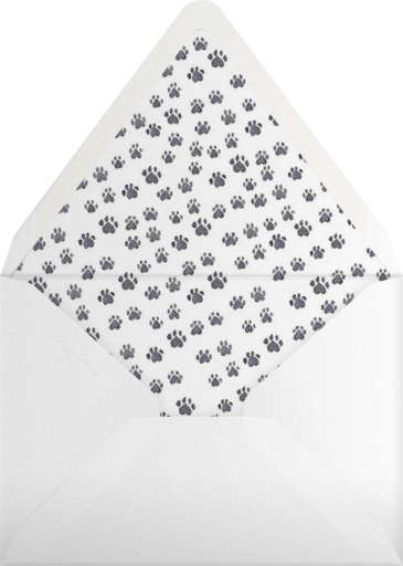 Kittens Around Stool Illustration Card Envelope