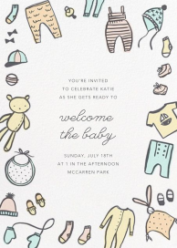 Bundling Basics - Baby Shower Invitation by Hello!Lucky