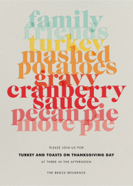 Thanksgiving Essentials by Paperless Post