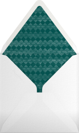 The Joy of Skiing - Paperless Post Envelope