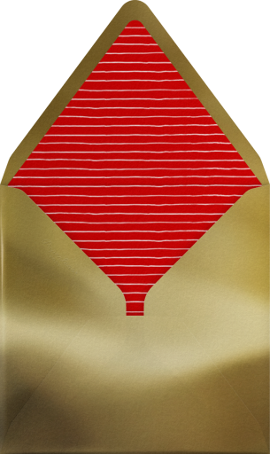 Hand Turkey - Paperless Post Envelope