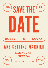 Lucky Ones - Save the Date by Paperless Post
