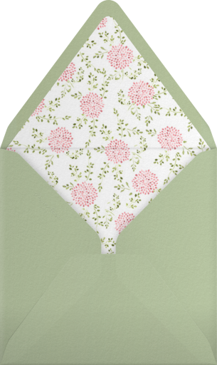 Rose Garland - Paperless Post Envelope