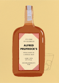 Special Reserve (Invitation) - Bachelor Party Invitation by Carolyn Suzuki Studio