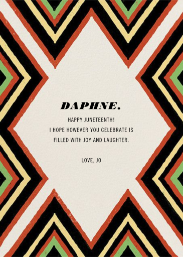 Mesob - Juneteenth Card by Paperless Post