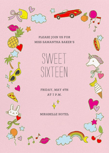 Teenage Dream - Birthday Invitation by Paperless Post