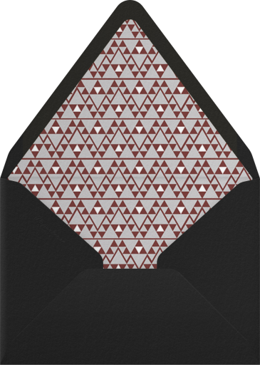 Wineglass Foil - Paperless Post Envelope