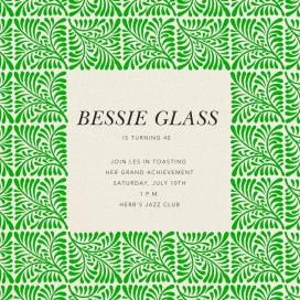 Woodblock by Oscar de la Renta