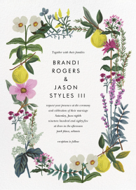 Herb Garden (Invitation) by Rifle Paper Co.