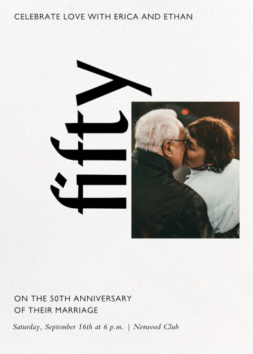 Celebration Photo - Anniversary Invitation by Paperless Post
