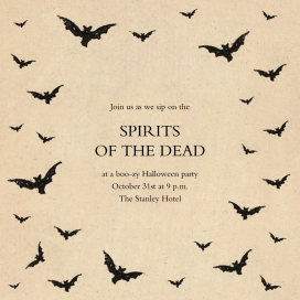 Bat Swarm by John Derian