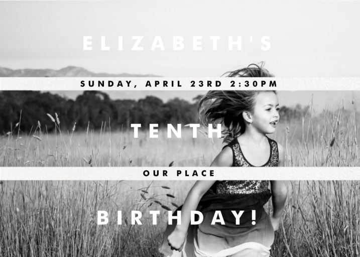 Three Photo Stripes by Paperless Post